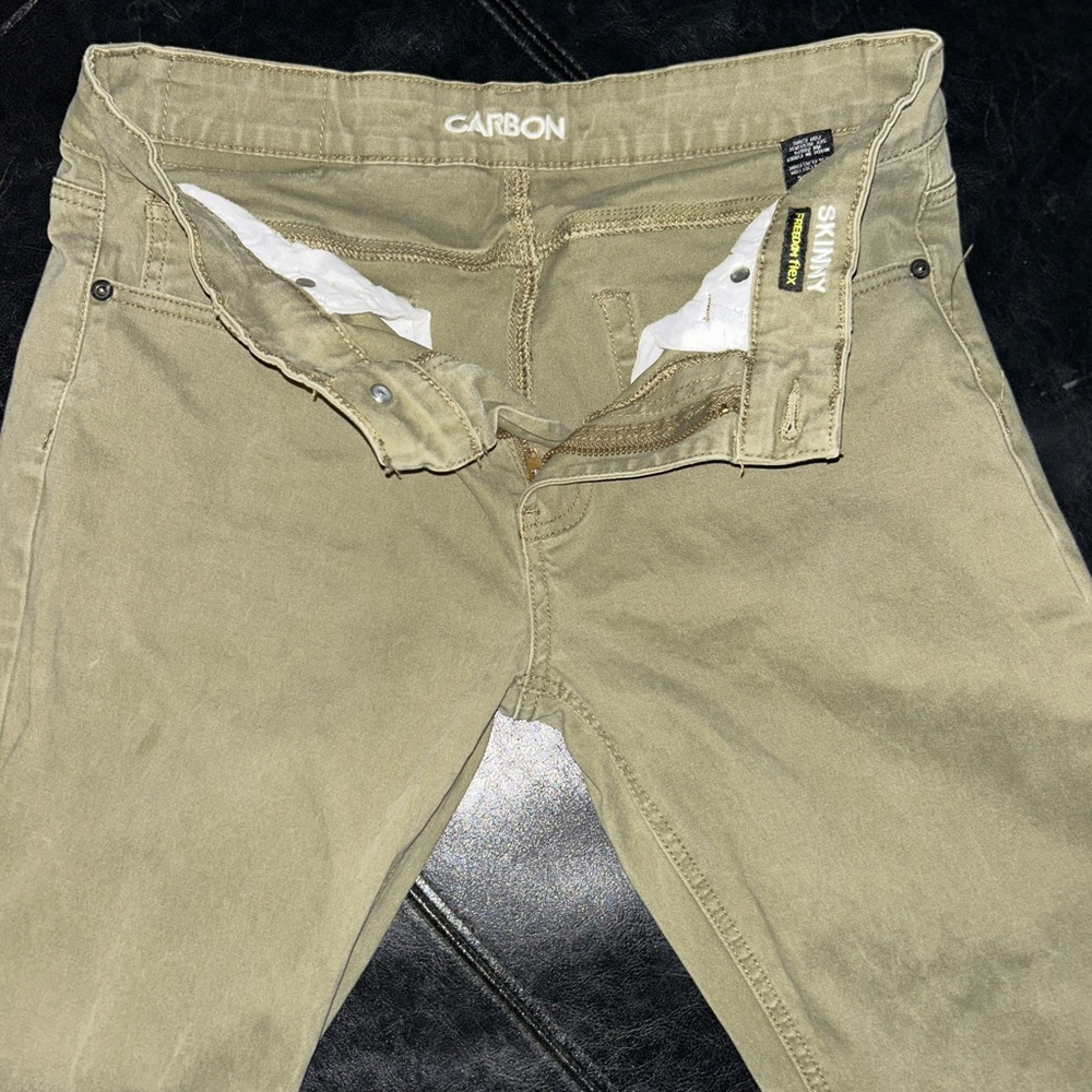 Olive Skinny Jeans